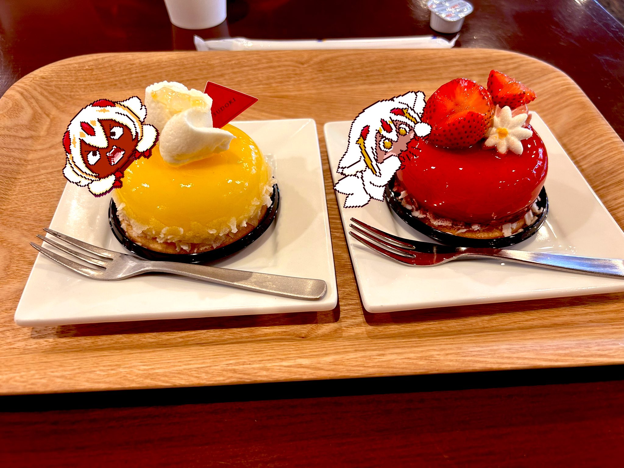 ケーキ おはようございます☀ またゼイディケーキです❤️ 黒猫のジジが
