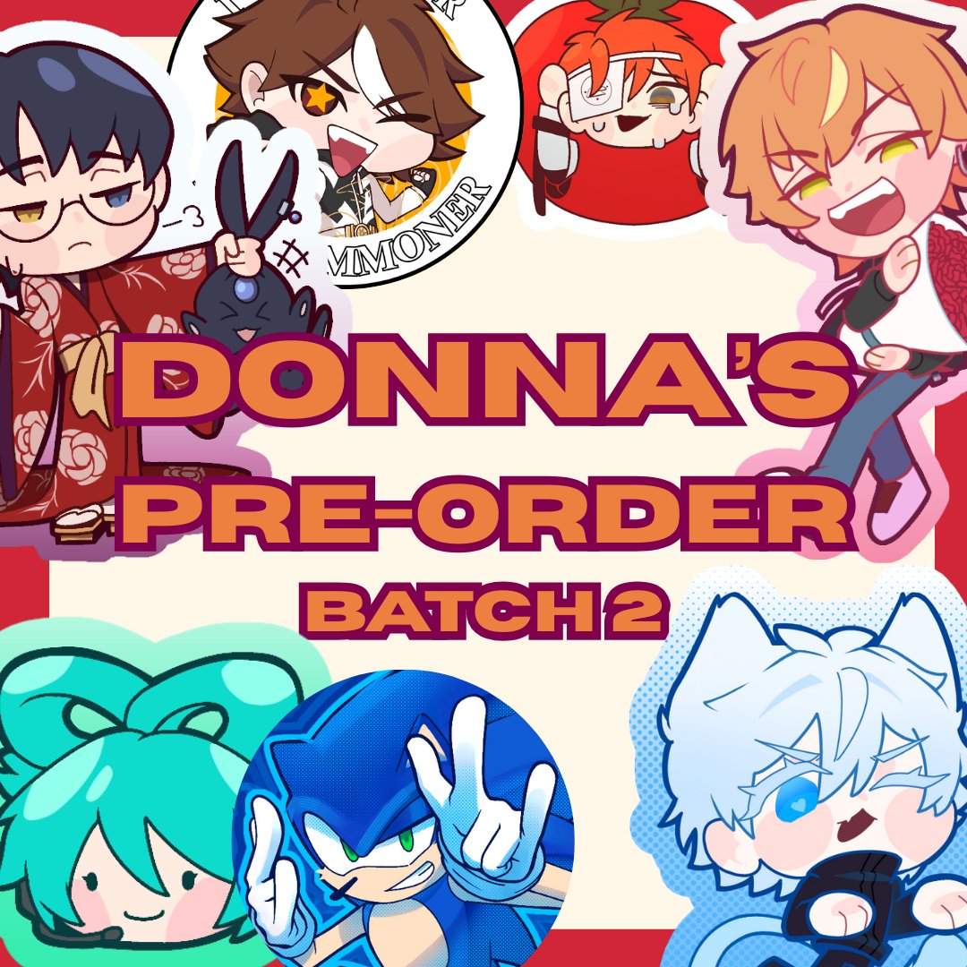 #CF21 #comifuro21 #cf21catalogue 

Batch 2 pre-order!!  [EXTENDED]
🗓️20 Agustus - 03 September (12 pm)   Fandom: Tbhx, JJK, Vocaloid, Prsk, Sonic, Milgram, XXXholic 
🔗docs.google.com/forms/d/e/1FAI…

Pick up only!!!