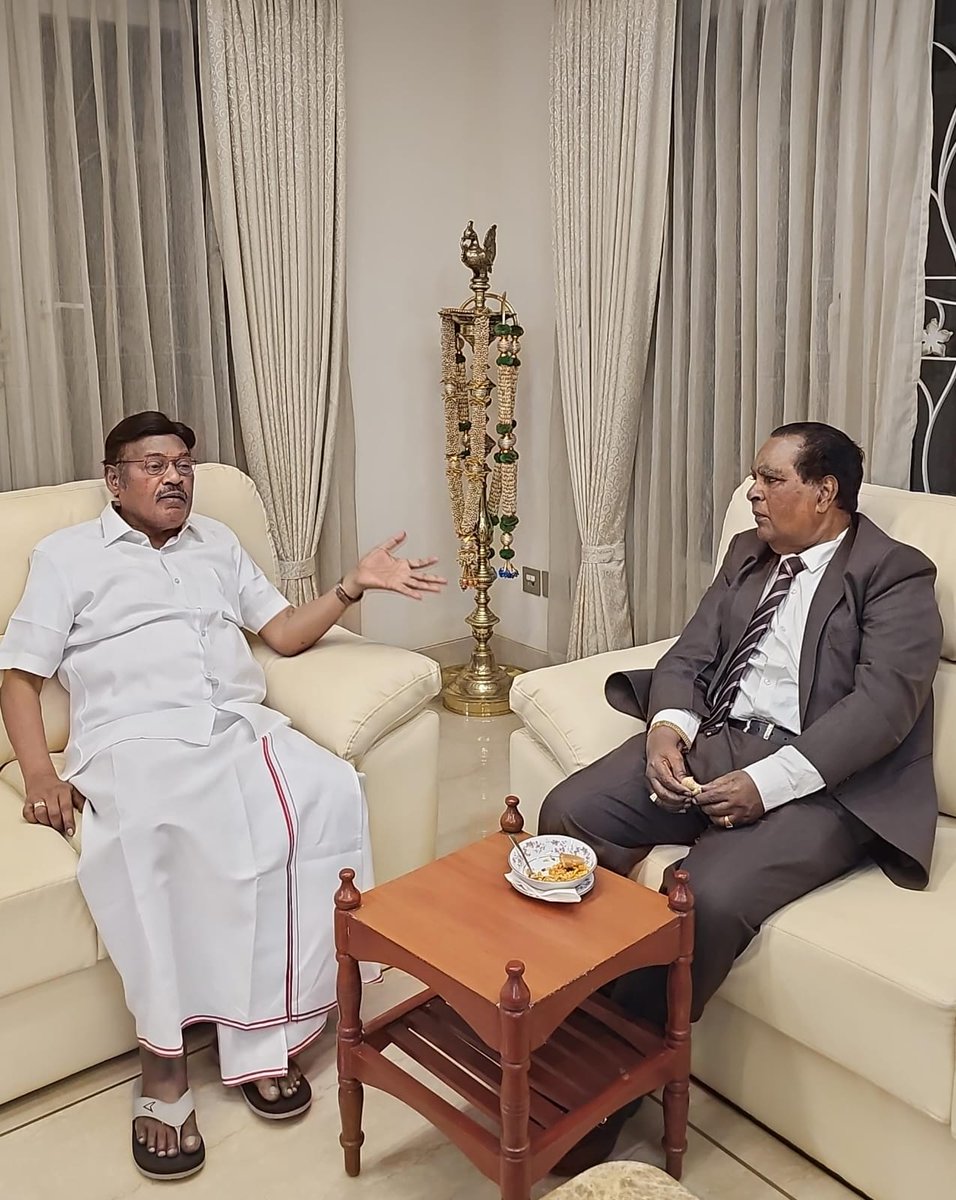 It  was a proud and happy occasion for me to meet my dear brother and Chancellor of SRM University, Dr. T.R.Paarivendhar  in person and expressed my hearty greetings on his Birthday.<a href="/SRMUAP/">SRM University-AP</a>