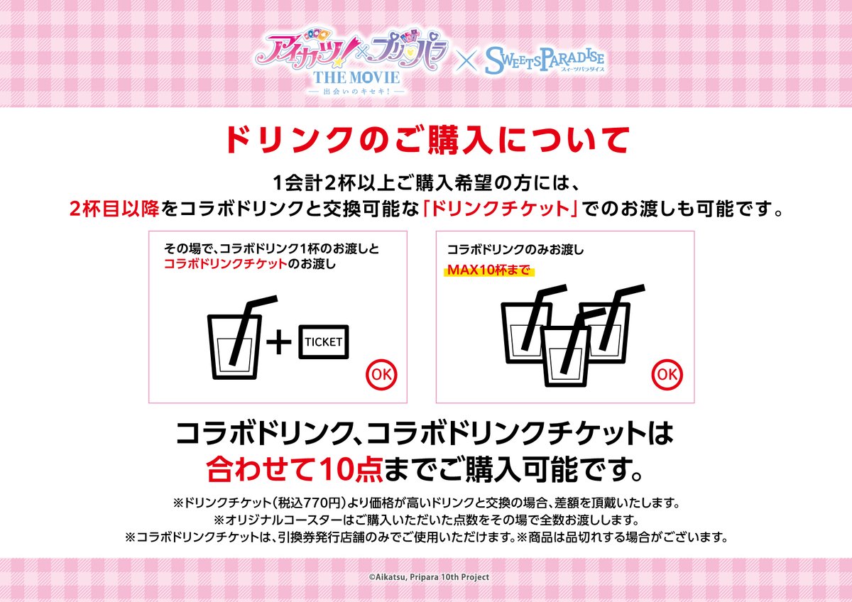 アイカツ！×プリパラ THE MOVIE -出会いのキセキ- × SWEETS PARADISE
