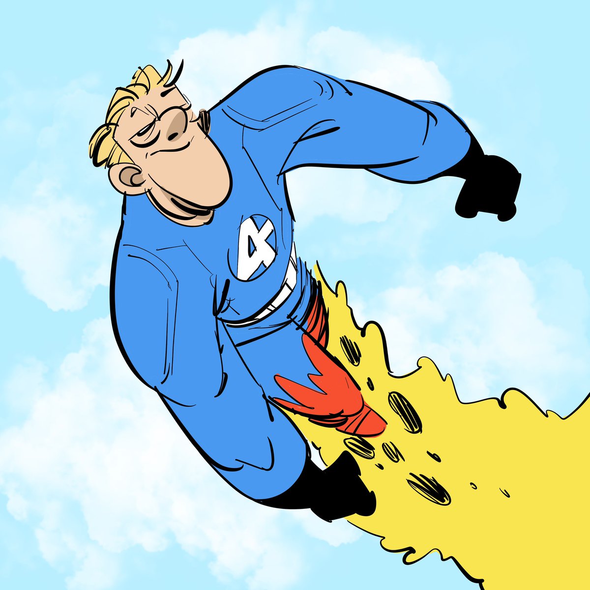 Johnny Storm 

#johnstorm #johnnystorm #art #ink #comic #comics #illustration #drawing #digitalart #character #characters #characterdesign #cartoon