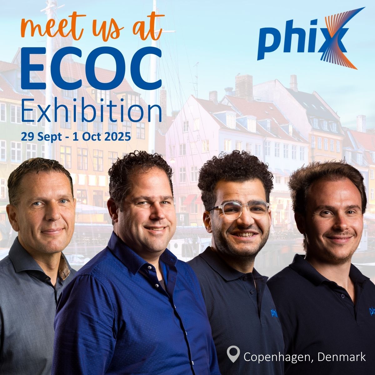 PHIX_Photonics's tweet image. We&apos;re excited to join @ECOC_Exhibition in Copenhagen! Meet PHIX at booth C4119 to explore PIC packaging: RF connectivity, LCP air cavity packages, microlens printing &amp;amp; more. Let’s shape the future of integrated #photonics together! 

#meettheexperts #tradeshow #ECOC2025