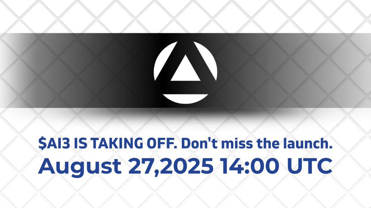iamteanahh's tweet image. Leveling up!
The $AI3 token by @AutonomysNet is about to hit exchanges.
Big things are coming.
#AI3 #Autonomys
#Web3Infrastructure