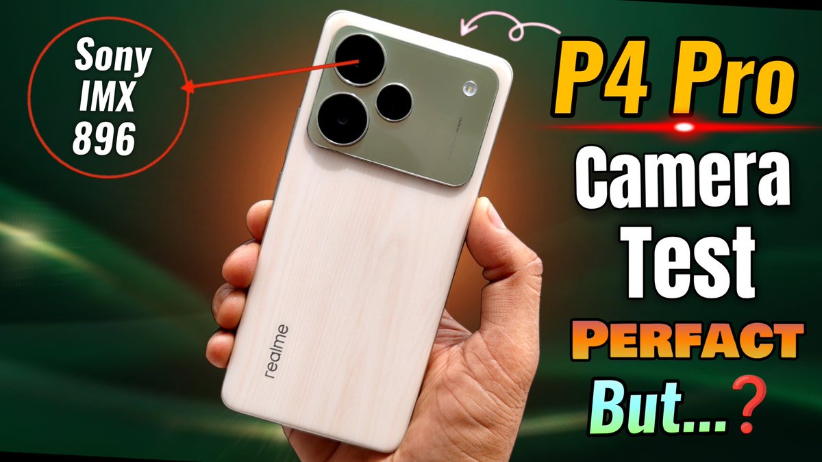 realme P4 Pro Day to Night Camera Test | Best Camera Mobile Under 25K ? #RealmeP4pro
youtu.be/3VzD2Ym_-RY