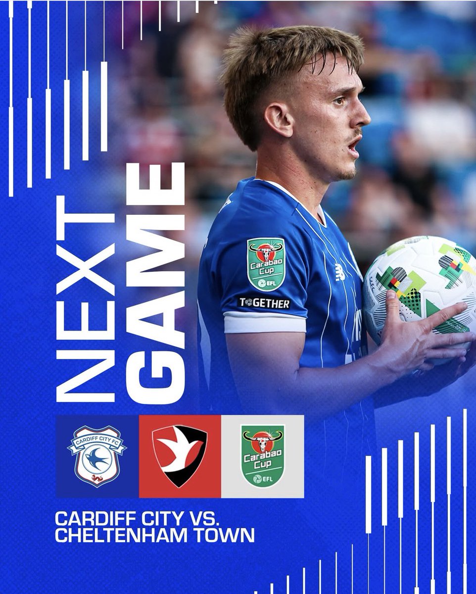 OnTheRiverCDF's tweet photo. Join us tonight for pre game beers, or watch the game live on Sky Sports.
Remember it’s 10% off for Cardiff City season ticket holders and we’ll show every televised game live ON THE RIVER!
💙 https://t.co/a6i3S6EM5m