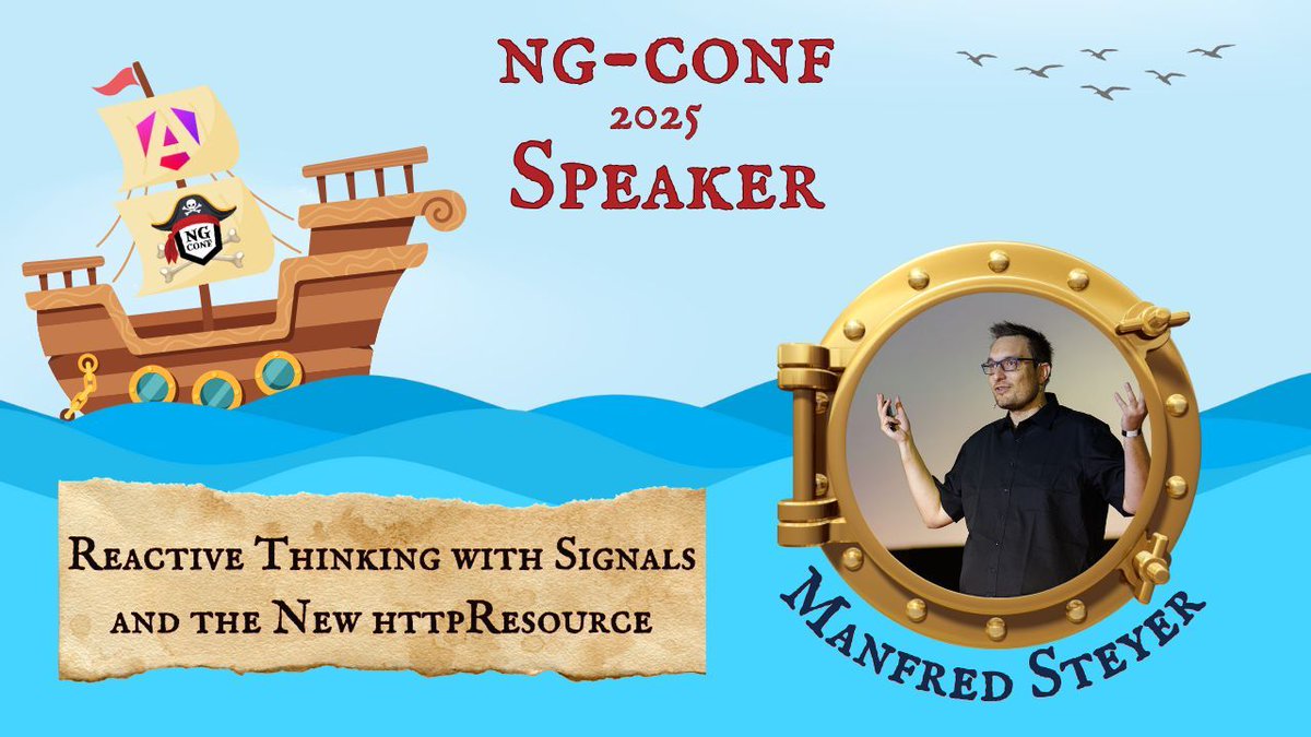 Manfred Steyer (@manfredsteyer) on Twitter photo Looking forward to speaking at <a href="/ngconf/">ng-conf</a> in Baltimore 🇺🇸. Looking forward to speaking at <a href="/ngconf/">ng-conf</a> in Baltimore 🇺🇸.
