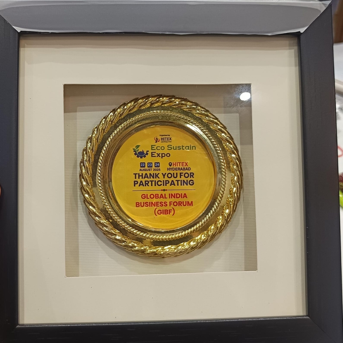 🌍✨ Global India Business Forum at Eco Sustain Expo 2025 ✨🌿

We were delighted to be part of Eco Sustain Expo 2025 at HITEX (Hyderabad International Trade Expositions Limited), Hyderabad (22–24 August) with our exclusive stall, where we interacted with business leaders,