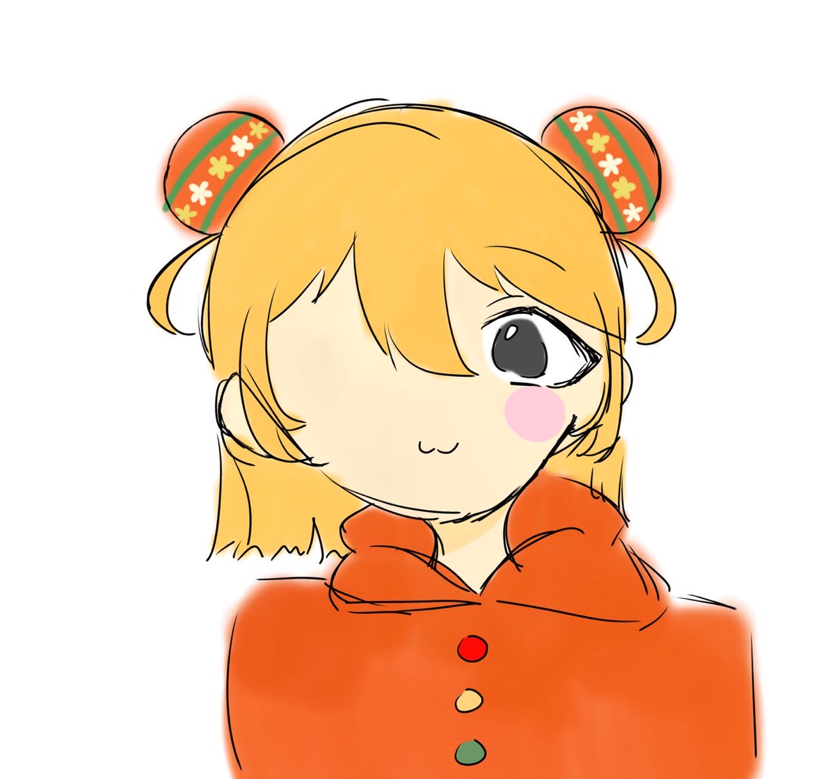 30分くらいで描いた擬人化落描き
なんのキャラかわかるかな?笑
ちなみに資料が妹の持ってるぬいぐるみだったのでかなり好きに描いてます笑