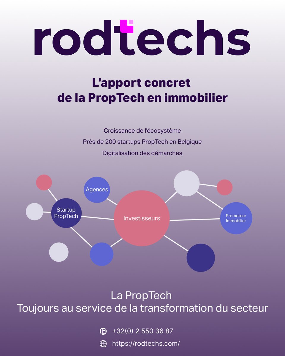 RodTechs_'s tweet image. La PropTech belge, un véritable moteur de transformation.

Aujourd’hui, près de 200 startups bousculent les codes du secteur.

#RodTechs #PropTechBelgique #InnovationImmo #Digitalisation #ImmobilierFutur #TransformationDigitale