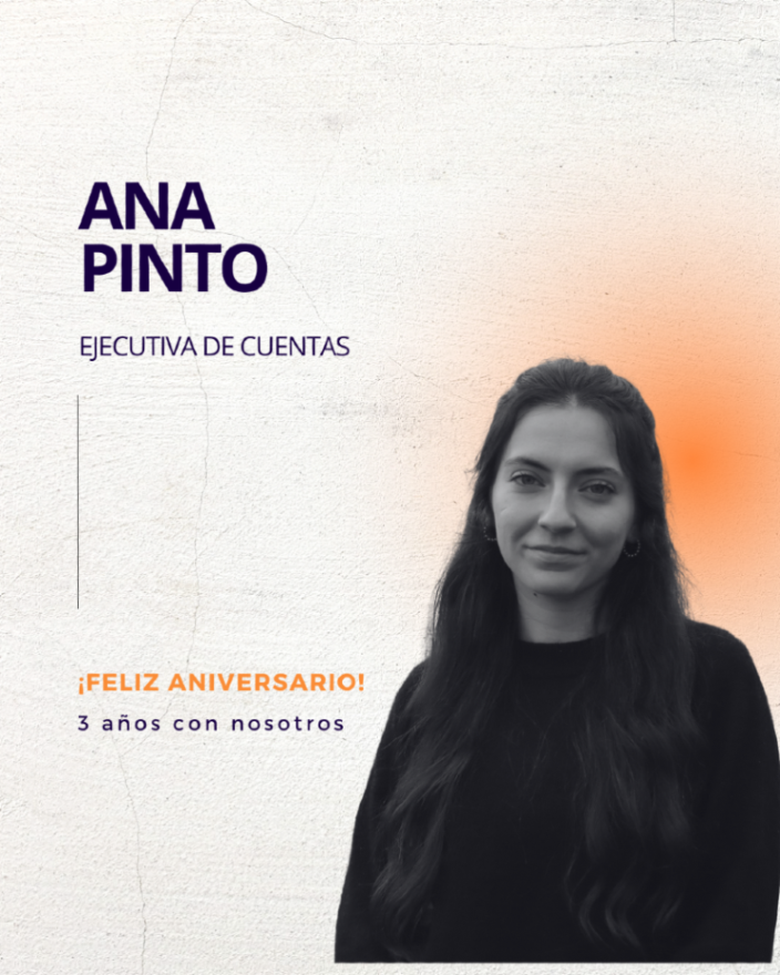 ¡Tenemos grandes noticias! 🎉

Hoy celebramos los aniversarios de Ainhoa Muyo, Gloria Criado y Ana Pinto y no queremos dejar pasar la oportunidad de reconocer su esfuerzo, dedicación y la huella que dejan cada día en nuestro equipo.

¡Felicidades!
