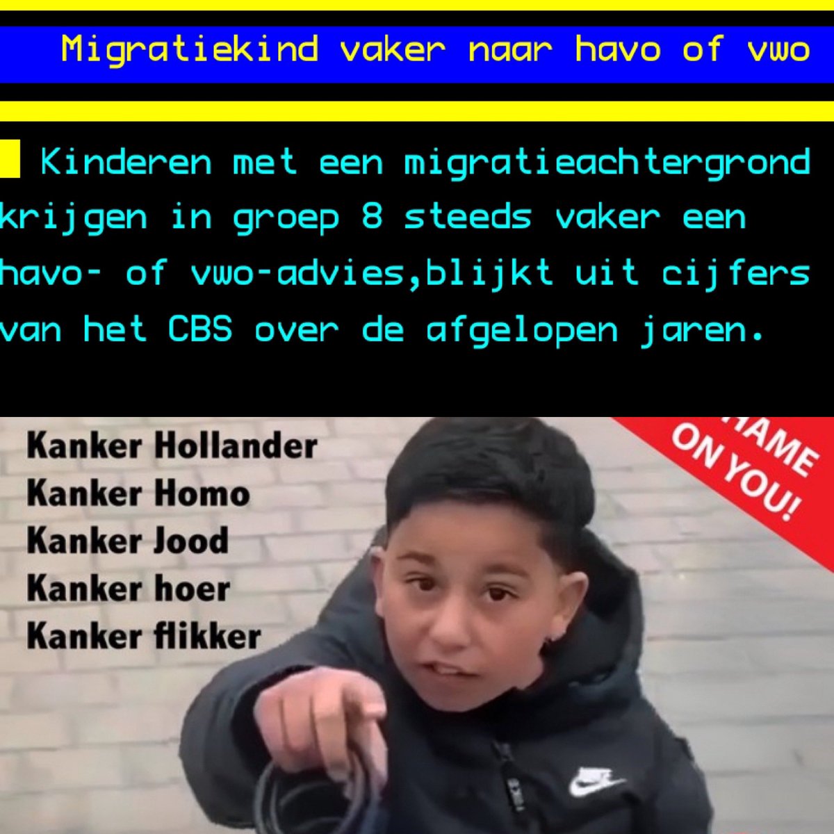 Er Emmer (@nl708090wastop) on Twitter photo <a href="/macbethertje/">Habemus Jolin 👑</a> maar ze gaan prima op school: allemaal havo/ vwo advies…
Of komt dat door de ouders die zeggen: “ik weet waar je huis woont Bro: geef mijn kind vwo advies..”
et voilá <a href="/macbethertje/">Habemus Jolin 👑</a> maar ze gaan prima op school: allemaal havo/ vwo advies…
Of komt dat door de ouders die zeggen: “ik weet waar je huis woont Bro: geef mijn kind vwo advies..”
et voilá