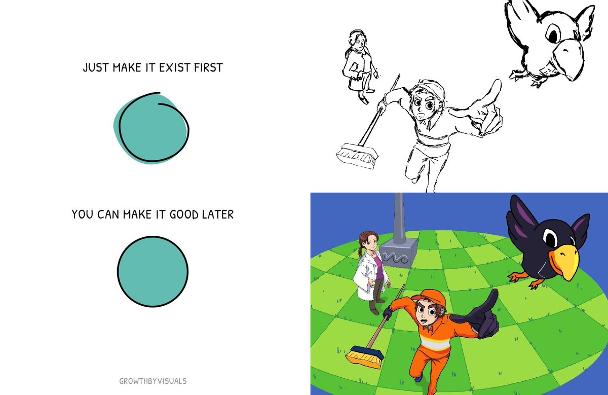 adammgamedev's tweet image. Just make it exist first, you can make it good later
#recyclequest #gamedev #indiegame #puzzle #cozy #pixelart #educational #brasil #unity