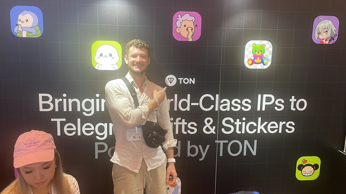 Stopped by the TON Booth here at WebX