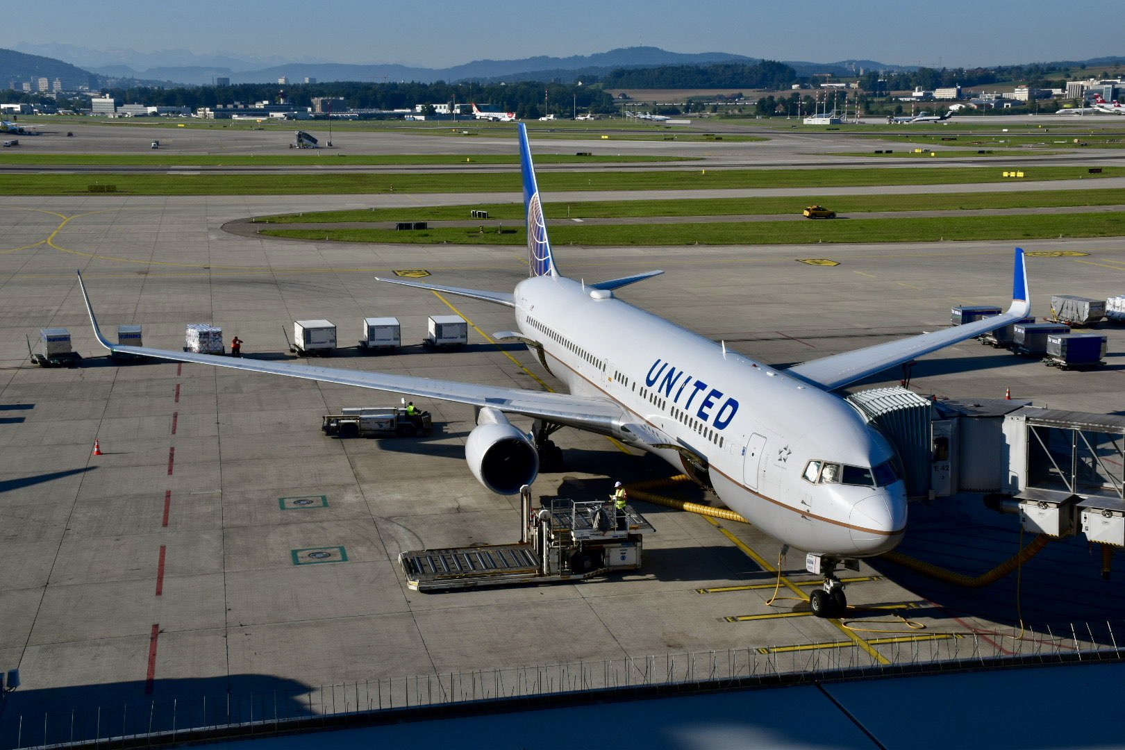 UA ユナイテッド航空 Planetags B767-300ER ユナイテッド航空 Planetags B767-300ER NG Models B767-300ER/w