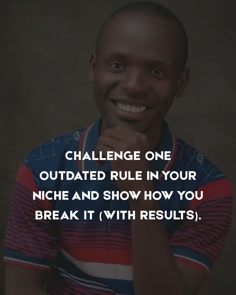 sundayusmane's tweet image. #BreakTheRules #NewWayWins #DoItDifferent

“Post every day or die trying.”

I stopped believing that.
Instead, I post with depth.
I connect with clarity.
I build community &amp;gt; numbers.

You don’t have to obey every “guru.”
You just have to know why you’re creating.

👇