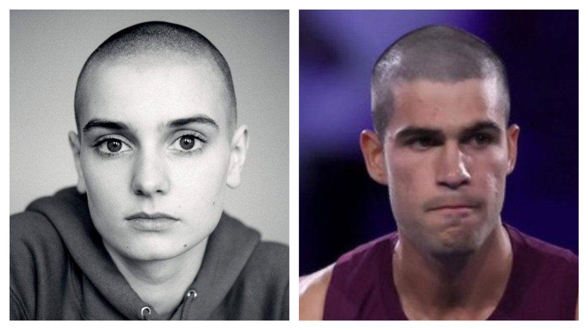 Going though his Sinead O’Connor era.