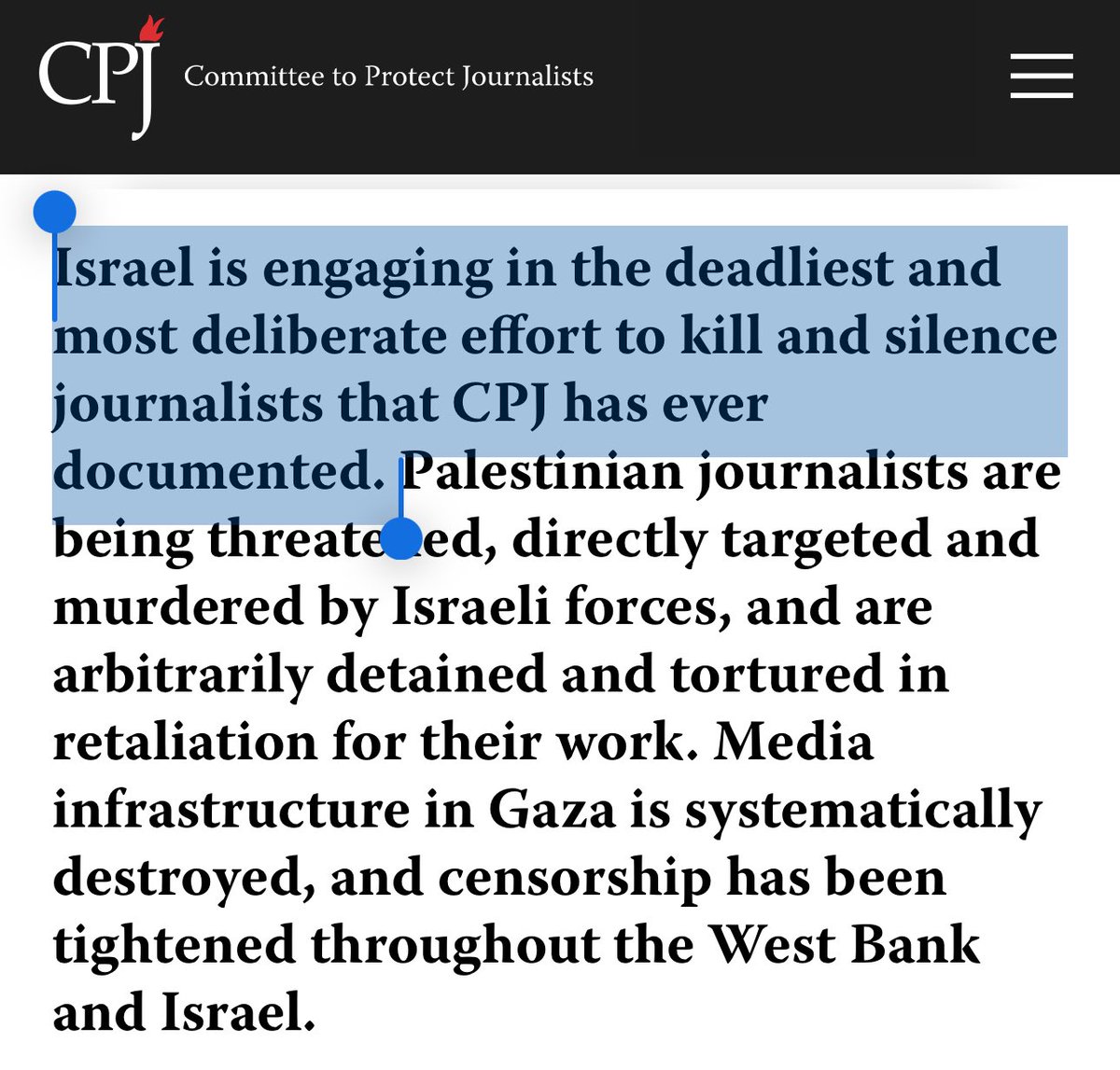 They are literally targeting and murdering journalists. Get your facts straight <a href="/SkyNews/">Sky News</a>