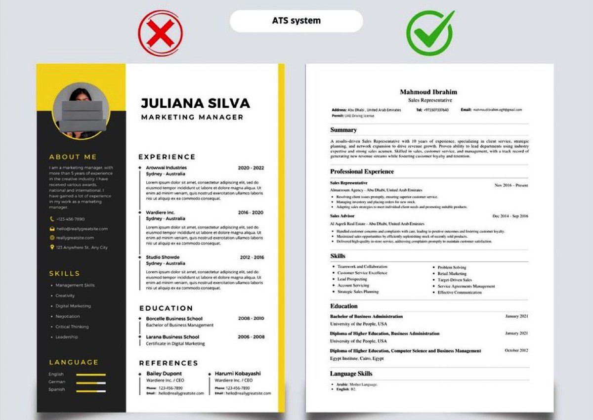 تصميم سيرة ذاتية احترافية (متوافقة مع نظام ATS)

📄 بصياغة قوية + تصميم أنيق

🎯 نبرز مهاراتك ونقوي فرصك الوظيفية

📁 تسليم بصيغ Word + PDF

جاهز للوظائف؟ أرسل بياناتك وخل الباقي علينا ✅