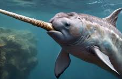 a_palycev's tweet photo. Narwhal "horn" = giant tooth (3m)! https://t.co/aLmePf5NsD