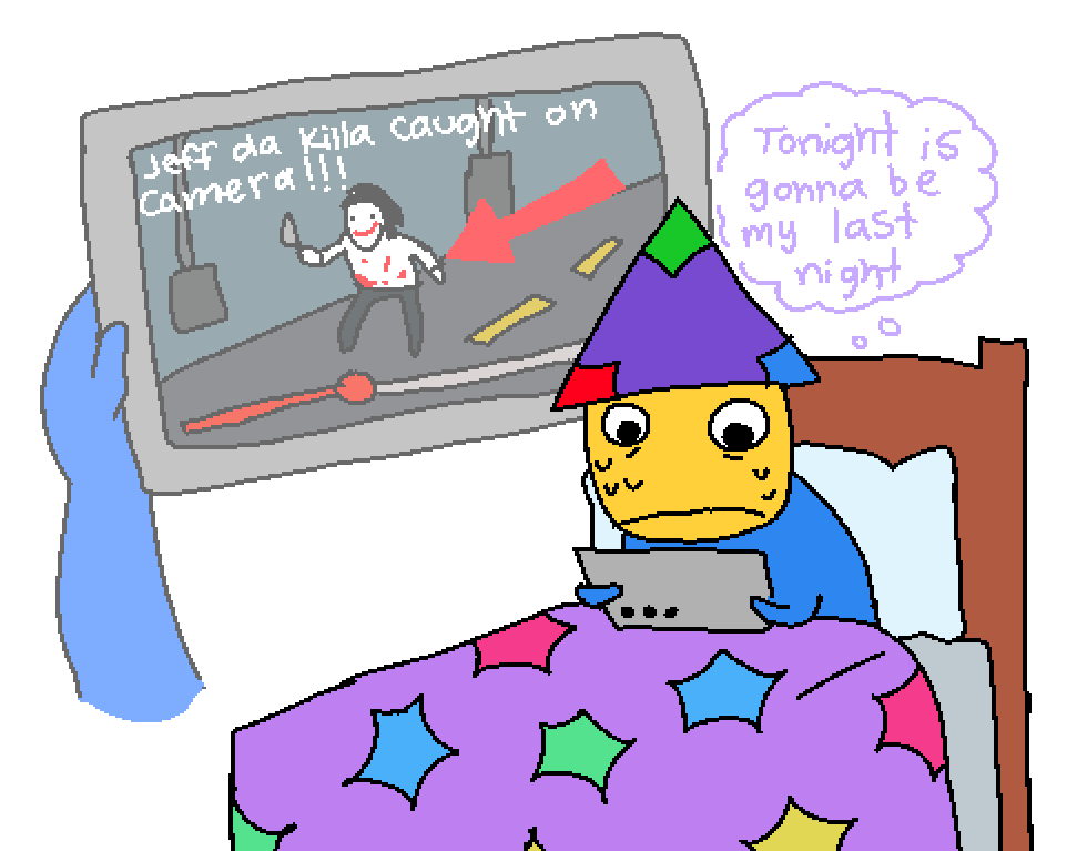 watching scary videos at night is bad
#Regretevator