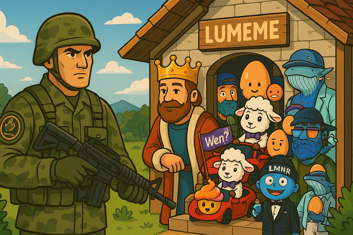 #Stellar memecoins are growing fast — and every meme needs a shield. 🛡️

That’s where #ARMYXLM comes in.

We’re not just a memecoin… we’re the frontline defense for the entire ecosystem.

Here to protect. Here to hold. Here to lead. 🪖

#Crypto #XLM #Memecoin