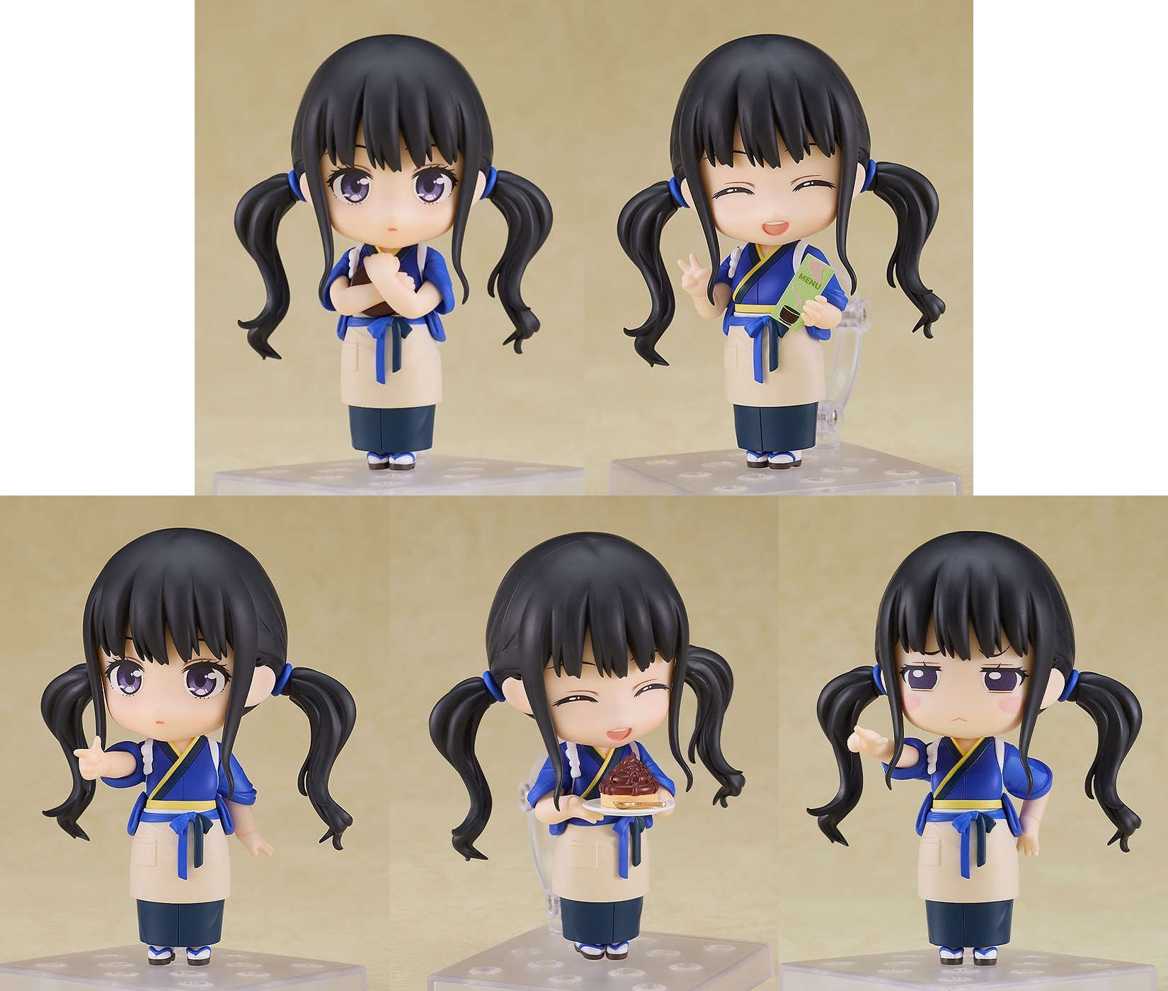 ねんどろいど 井ノ上たきな リコリス・リコイル 喫茶リコリコ制服 リコリコ リコリス・リコイル_ねんどろいど 井ノ上たきな 喫茶リコリコ