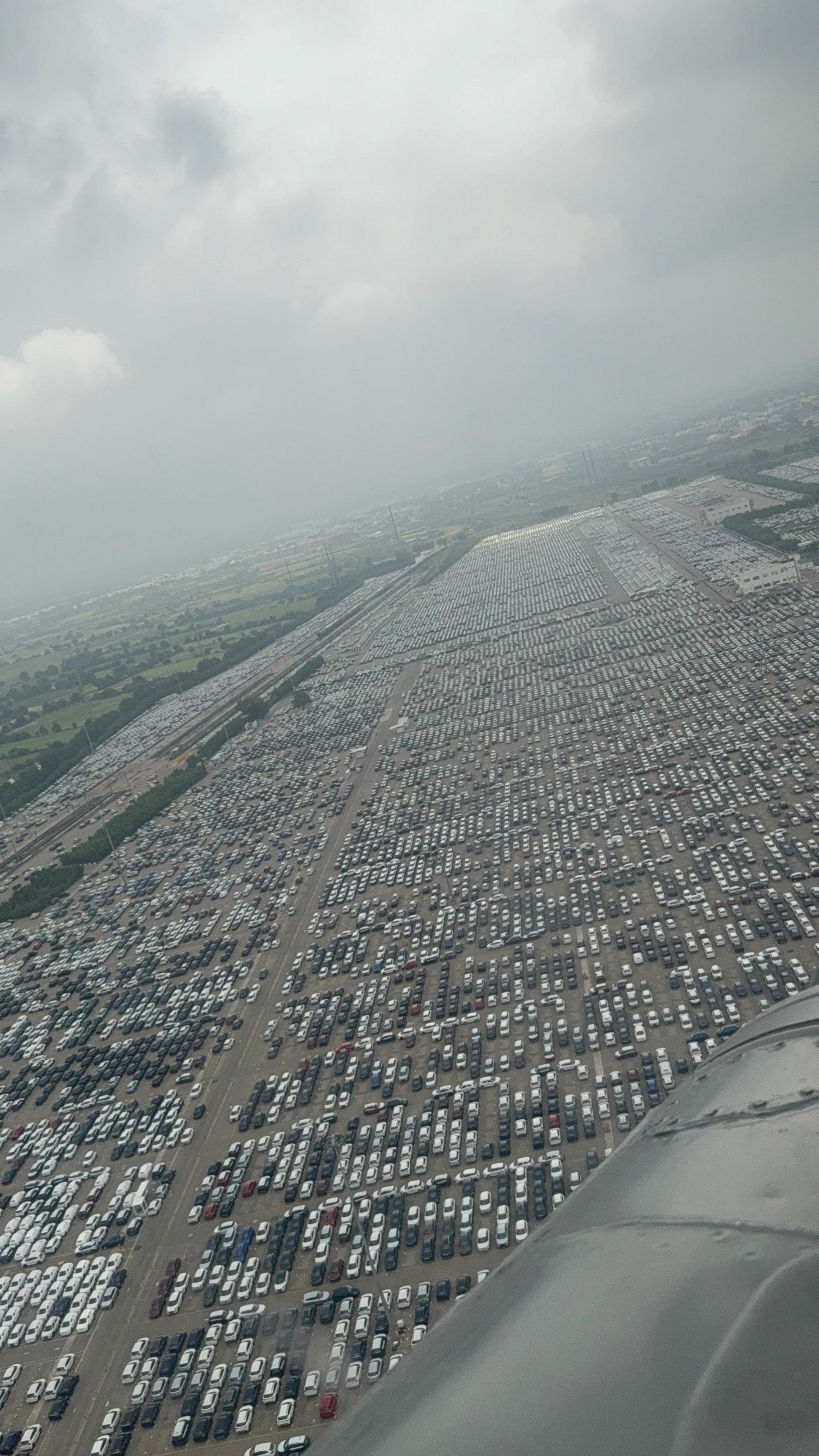 Aerial video showing thousands of cars at Maruti Suzuki Dockyard in Gujarat goes viral
