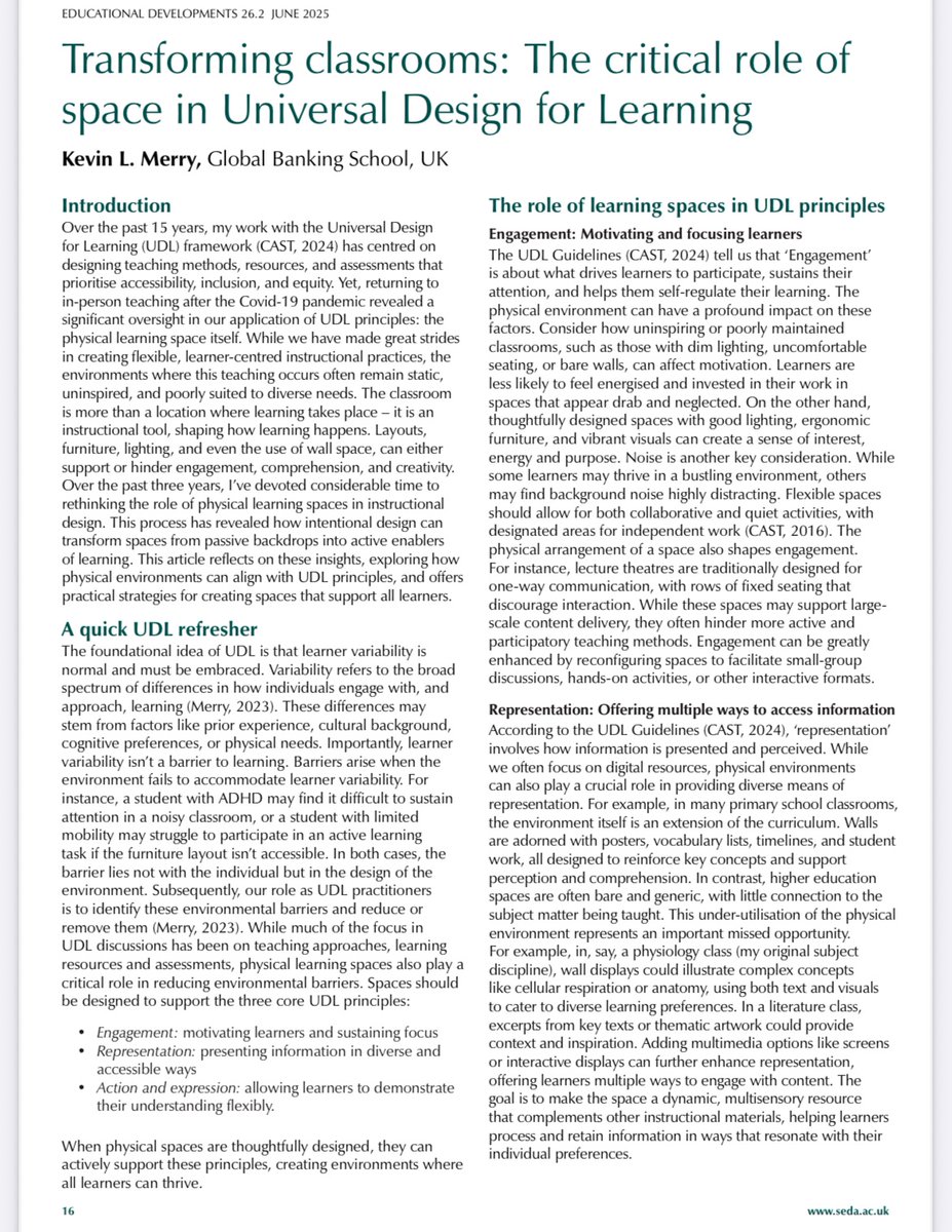 KevinUDLMerry (@kevinudlmerry) on Twitter photo 🔔 New webinar alert! UDL for Learning Spaces - October 29th, 6:30 - 8:00pm GMT via Zoom. Info here: drkevinl.wixsite.com/drkevinlmerry/… 🔔 New webinar alert! UDL for Learning Spaces - October 29th, 6:30 - 8:00pm GMT via Zoom. Info here: drkevinl.wixsite.com/drkevinlmerry/…