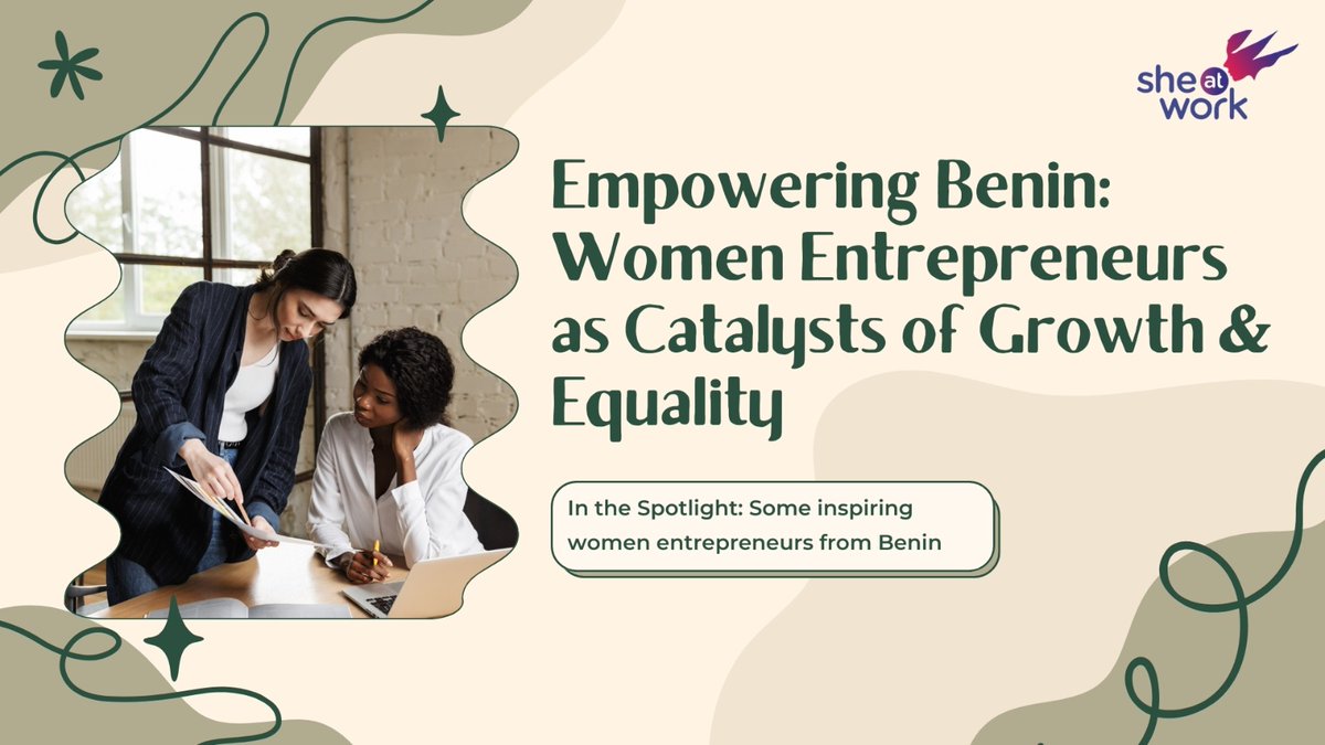 Women entrepreneurs in Benin fuel economic growth, preserve culture &amp; empower communities—despite barriers like limited credit &amp; access. Change is coming. What support matters most for them?

Read more: shorturl.at/qG55g
 
#SheLeadsBenin