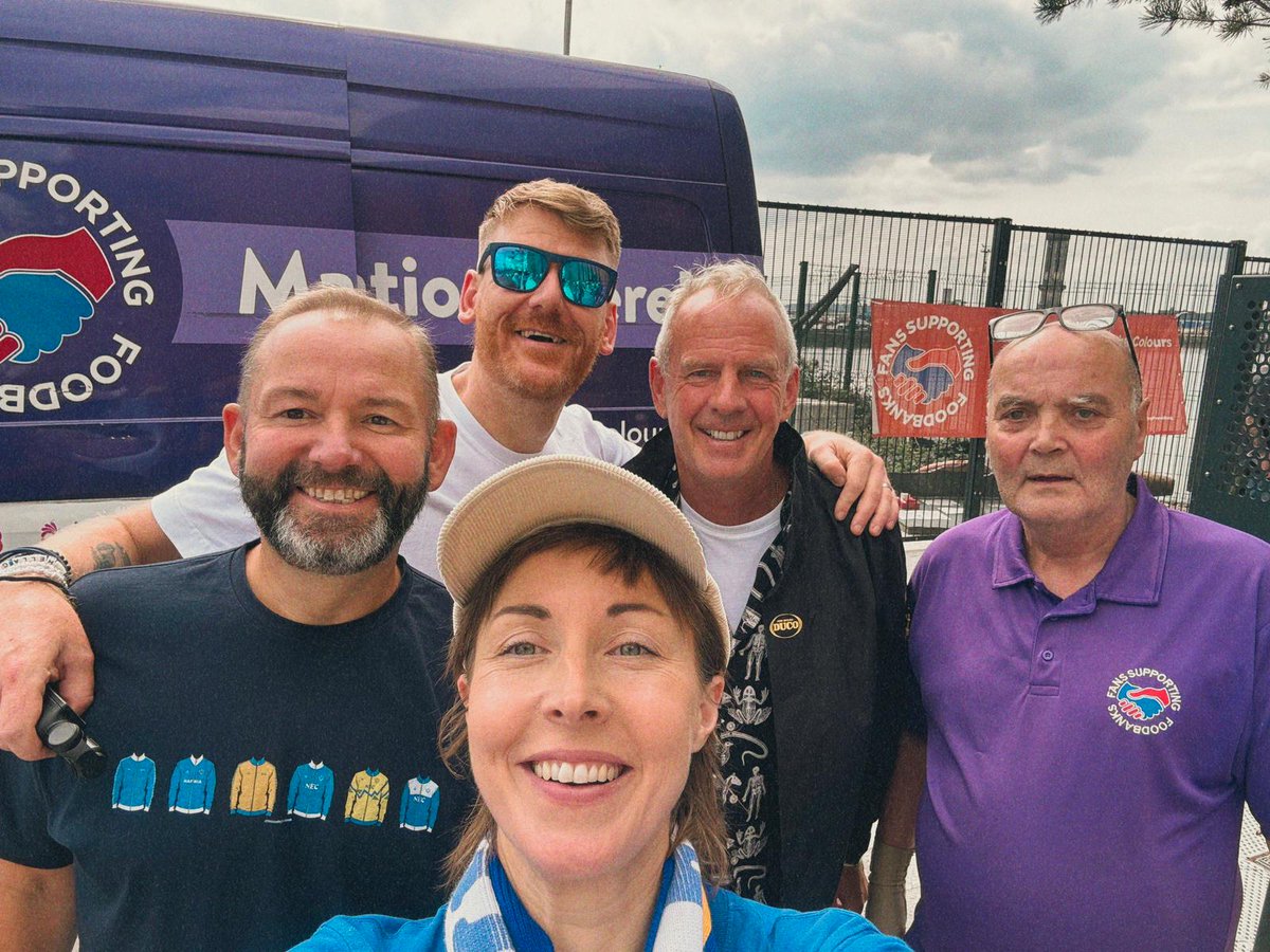 FANS SUPPORTING FOODBANKS #RightToFood (@sfoodbanks) on Twitter photo We go again tomorrow....
Loads of visitors for our first collection at the <a href="/HDbramleymoore/">HillDickinsonStadium</a> on Sunday. <a href="/PED7/">𝗣𝗘𝗗</a> <a href="/MeatballMolly/">Molly McCann</a> <a href="/KieranMaguire/">Kieran Maguire</a> <a href="/FatboySlim/">Fatboy Slim</a> Kevin Sheedy @Mintand young Blues & stars of the show Leighton and Lennon We go again tomorrow....
Loads of visitors for our first collection at the <a href="/HDbramleymoore/">HillDickinsonStadium</a> on Sunday. <a href="/PED7/">𝗣𝗘𝗗</a> <a href="/MeatballMolly/">Molly McCann</a> <a href="/KieranMaguire/">Kieran Maguire</a> <a href="/FatboySlim/">Fatboy Slim</a> Kevin Sheedy @Mintand young Blues & stars of the show Leighton and Lennon