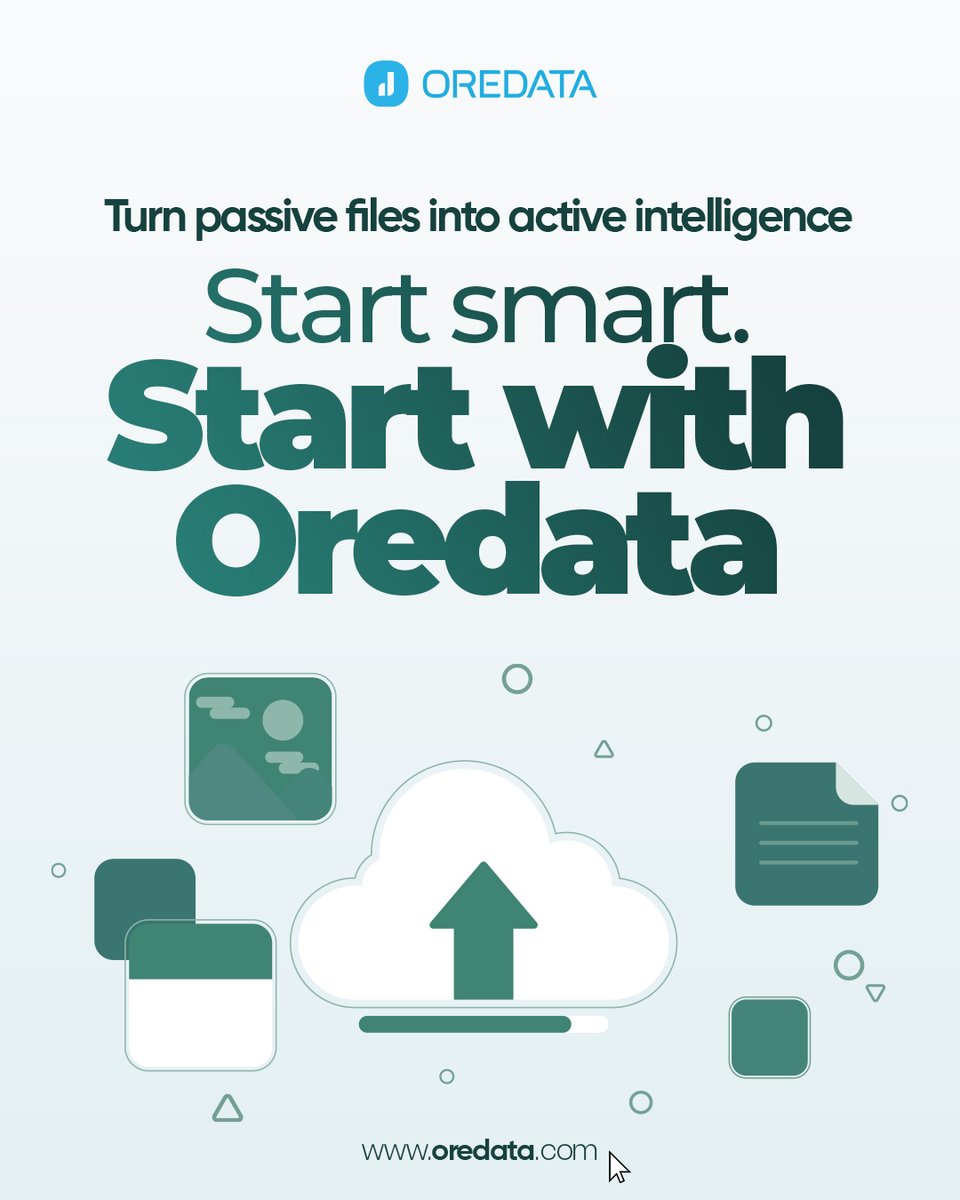 OREDATA's tweet image. 💡 What if your storage could think for you?
 With Google Cloud Storage, your documents don’t just sit idle. They’re auto-classified, securely archived, and even read by AI to extract the data that matters.

#Oredata #GoogleCloudPartner #SmartStorage #CloudStorage #AIinData
