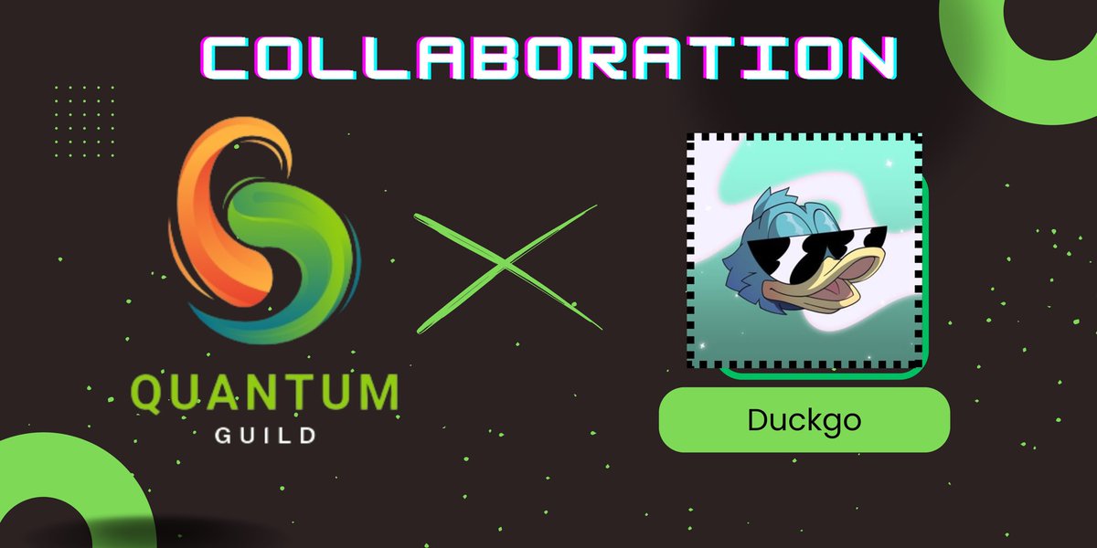 We at QG are so pleased to announce our collaboration with @Duckgo_Nfts 

We’ll be raffling a few spots on our discord, so join dc to bag yourself one