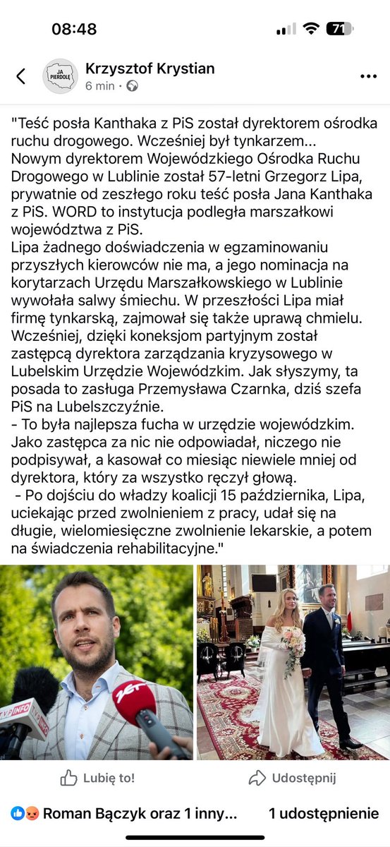 Nie są się tego Lubelskiego ogrodzić fosą głęboką na 20m , polem minowym i murem na 5m zwieńczonym drutem kolczastym pod napięciem?