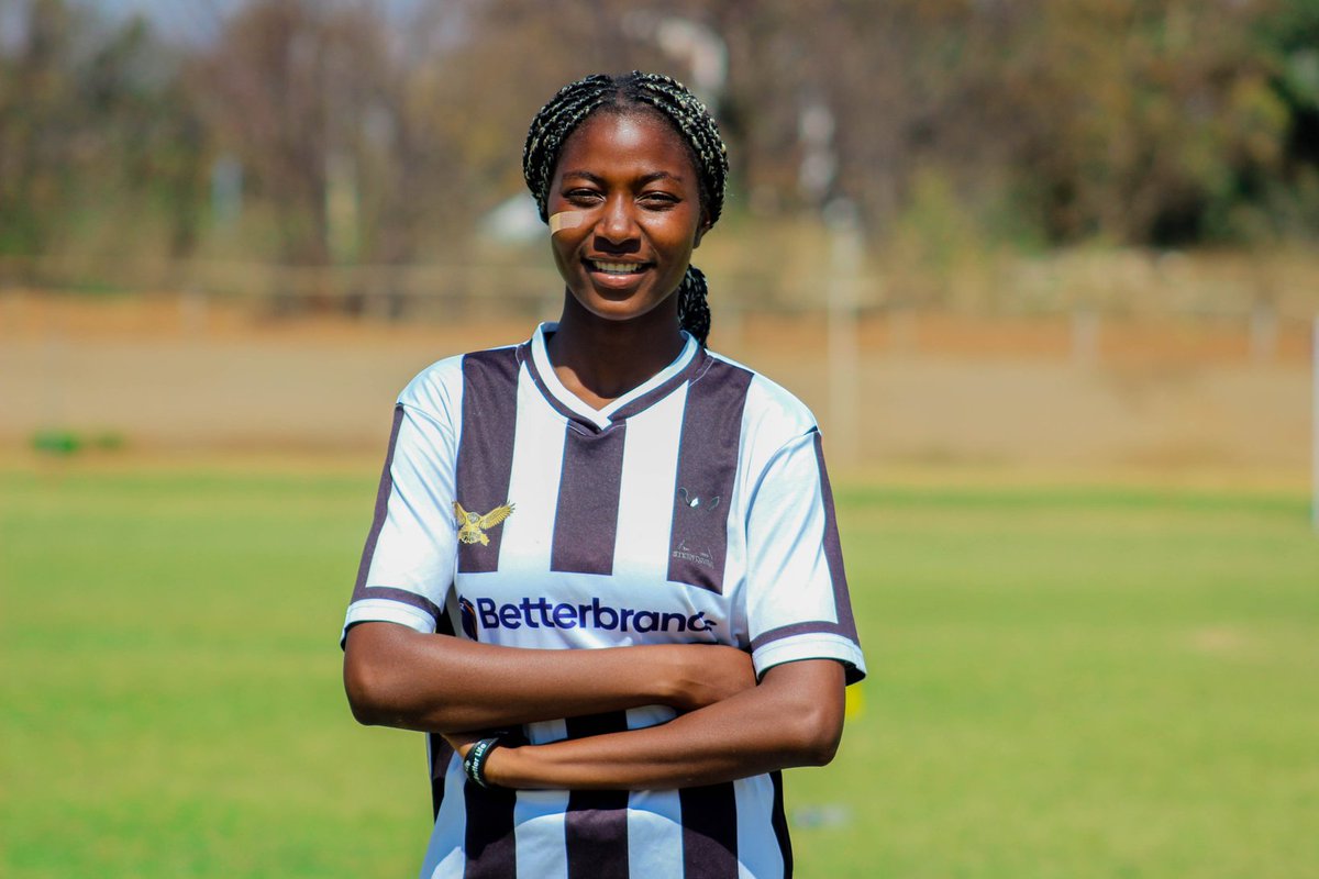 BossoRoyals's tweet photo. Congratulations to Nolwazi Munaro, who made her first appearance on Sunday against Black Mambas FC

#Highlandersroyalsfc 
#Bosso@99 https://t.co/3cpPhifZhP