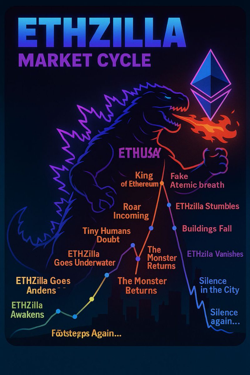 <a href="/sassal0x/">sassal.eth/acc 🦇🔊</a> ETHZILLA $ETHZ Market Cycle

ETHZilla hungers. Expect him. 🦖🦖