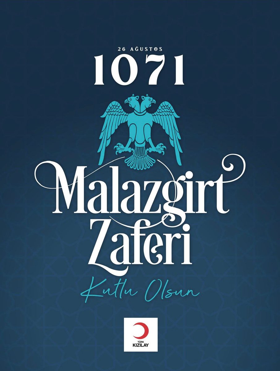 Sultan Alparslan ve aziz ecdadımızın Malazgirt’te yazdığı destanı; rahmet, minnet ve şükranla yâd ediyoruz.

Anadolu’yu bize vatan kılan o büyük inancı, cesareti ve teslimiyeti asla unutmayacağız. #MalazgirtZaferi