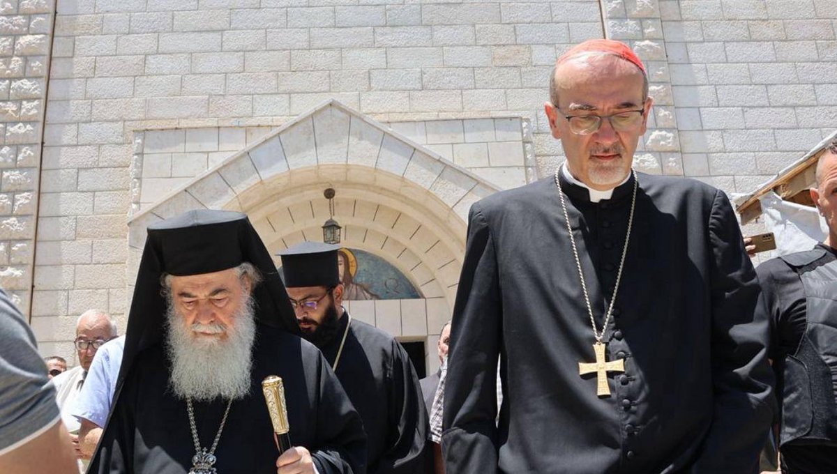 Cardinal Pizzaballa and Patriarch Theophilos III have released a statement urging Israel against plans for entering troops into Gaza and evacuating citizens:

'This is not the right way. There is no reason to justify the deliberate and forcible mass displacement of civilians. It