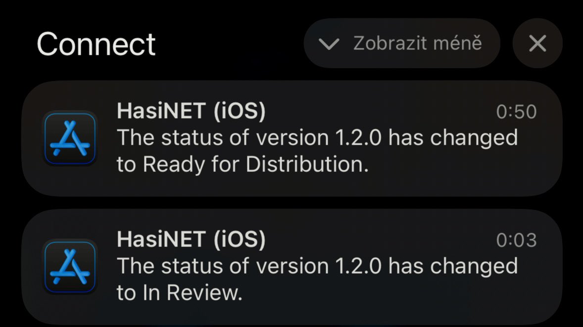 Vývojářský účet u Apple sice oproti Google stojí raketu, ale za tu výrazně vyšší rychlost schvalování aplikací a jejich aktualizací mi to asi stojí. Apple navíc podrobně informuje o průběhu, Google mlčí a “hlídej si stav sám”.