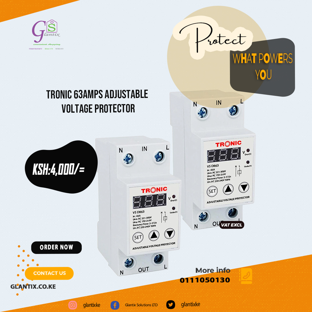 glantixke's tweet image. Keep your devices safe from power surges &amp;amp; voltage drops ⚡🔌 with smart protectors from Tronic, Sollatek &amp;amp; Belkin. Reliable protection, lasting peace of mind.
#VoltageProtector #SurgeProtector #Sollatek #Belkin  #SafePower #DeviceProtection 
Shop now; glantix.co.ke/product-catego…