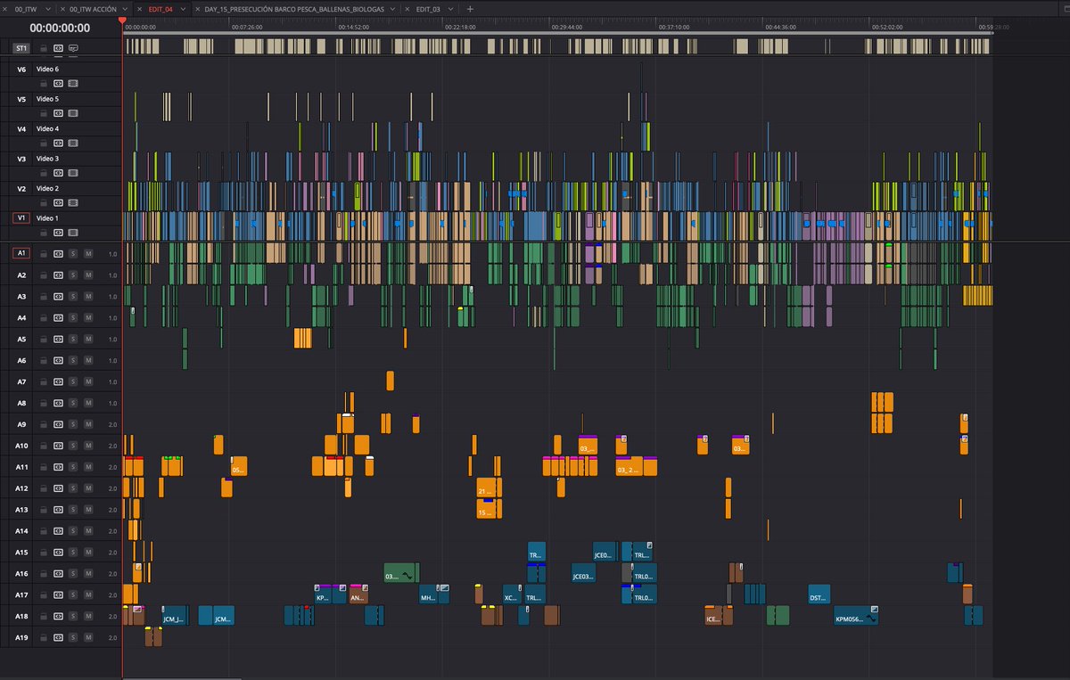 EditingAlberto's tweet image. Dos proyectos acabados en los últimos tres meses. Dos documentales de 52 minutos. #timelinetuesday