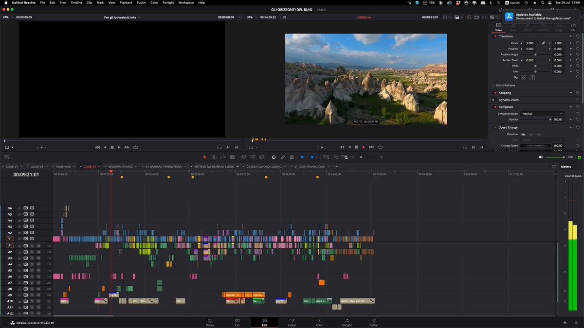 EditingAlberto's tweet image. Dos proyectos acabados en los últimos tres meses. Dos documentales de 52 minutos. #timelinetuesday