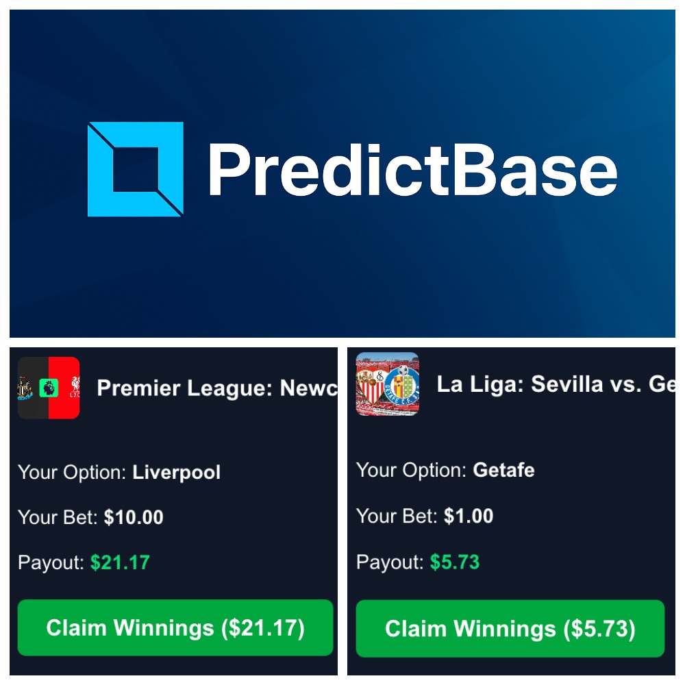 Sergius Lens (@serhio_lens) on Twitter photo ☑️Liverpool did it! My $10 bet paid out $21.17.
And that’s not all - $1 on Getafe turned into $5.73.
👏Shoutout to <a href="/PredictBase/">PredictBase</a> team and $PREDI for making this possible! ☑️Liverpool did it! My $10 bet paid out $21.17.
And that’s not all - $1 on Getafe turned into $5.73.
👏Shoutout to <a href="/PredictBase/">PredictBase</a> team and $PREDI for making this possible!