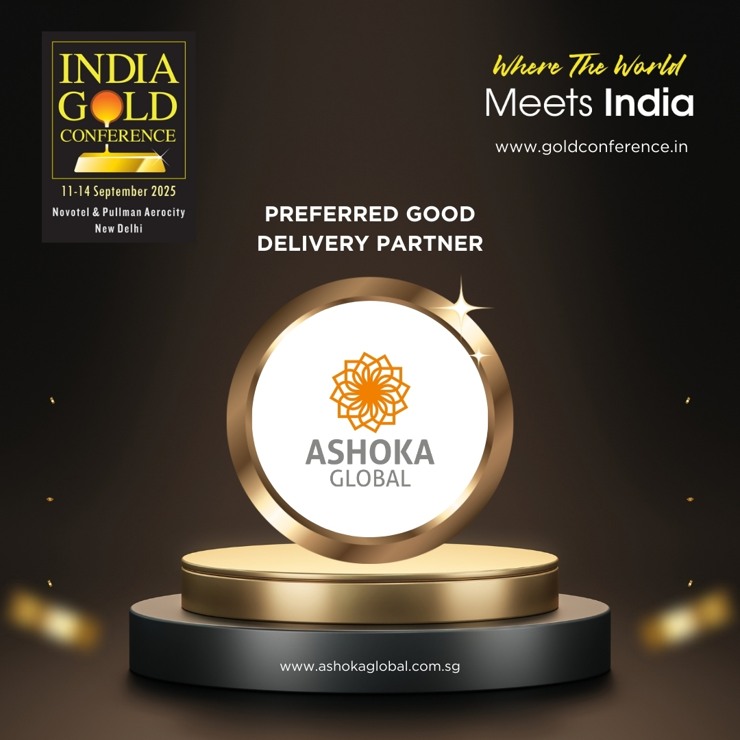 We are delighted to announce Ashoka Global as our Preferred Good Delivery Partner for the India Gold Conference 2025. 

🗓 11-14 Sept 2025
📍Novotel &amp; Pullman Aerocity, New Delhi

Register now: goldconference.in/tariff.html

For more details, visit goldconference.in

#IGC2025