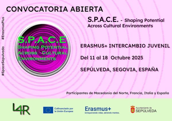 Convocatoria para intercambio juvenil Erasmus + SPACE en Sepúlveda
elpregonerodesepulveda.es/index.php/92-n…