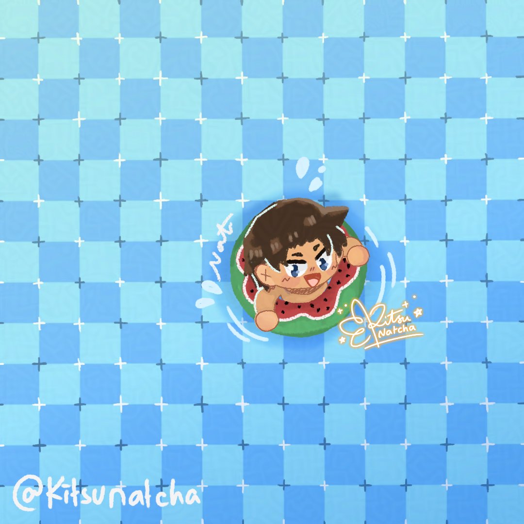 Natcha || CF M-36a (@kitsunatcha) on Twitter photo 🍉 🛟 Heiji watermelon float ready!! ✨
My part for <a href="/dcmkartistidn/">Martabak DCMK | SUMMER 🎐</a> summer event, Pool party!!
#MartabakPoolParty
#DCMKartistidn 🍉 🛟 Heiji watermelon float ready!! ✨
My part for <a href="/dcmkartistidn/">Martabak DCMK | SUMMER 🎐</a> summer event, Pool party!!
#MartabakPoolParty
#DCMKartistidn
