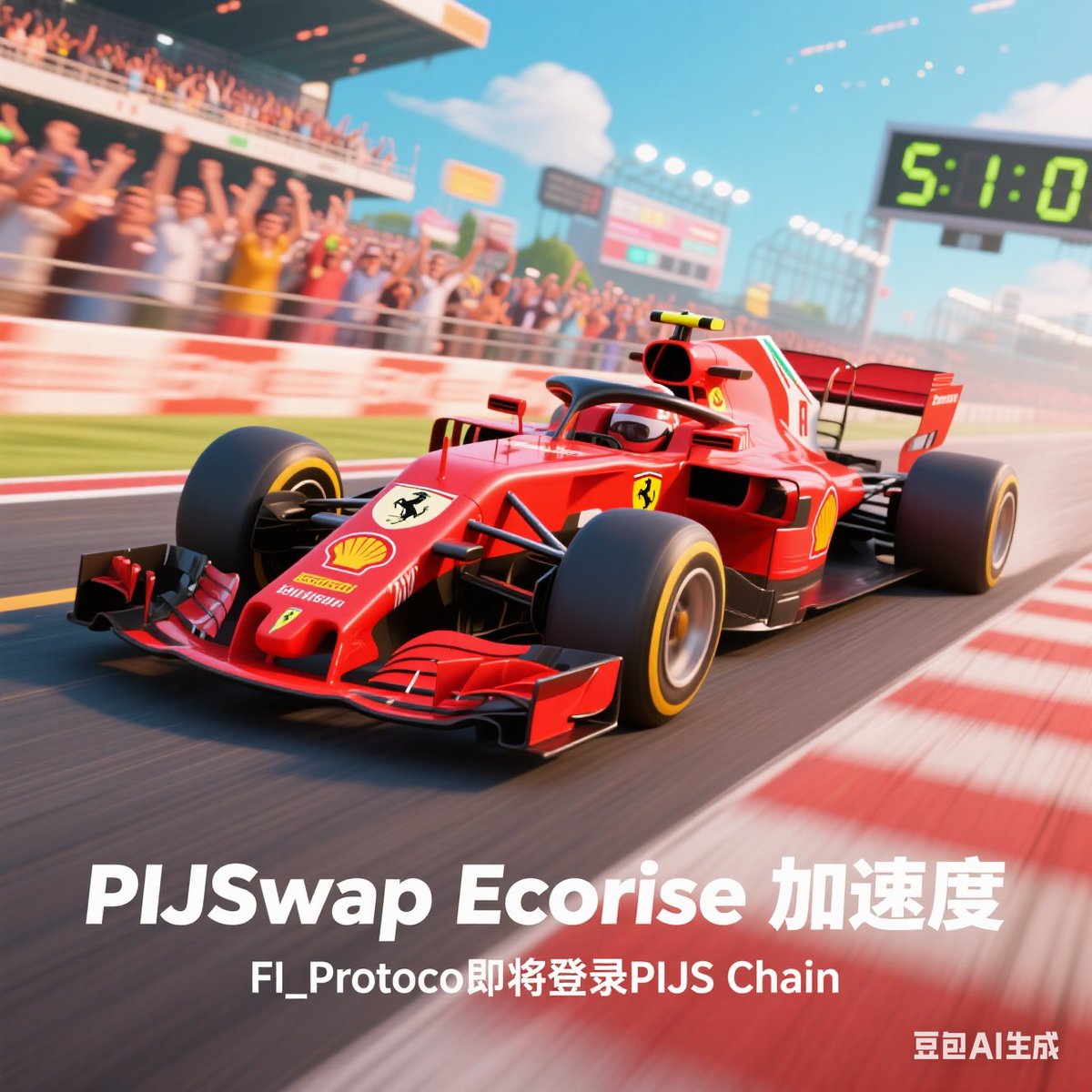 piin818294's tweet image. #PIJSChain 的发展速度，犹如 #FI 方程式赛车🏎的加速度！
已经有点眩晕，让我静静！我感觉我快根本上 #PiJSwap 的发展速度了！

#PIJS #Defi #PIFI #PiNetwork

@PiFi1719
@F1_Protocol
@youlong2029 @WoodyLightyearx @abnerstindi @yuinganan @L10850243 @Pi314_Labs