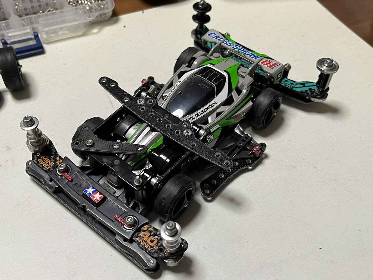 ミニ四駆 #ストッククラス FM-Aを考える🤔 ↓ 提灯の必要性は？→提灯