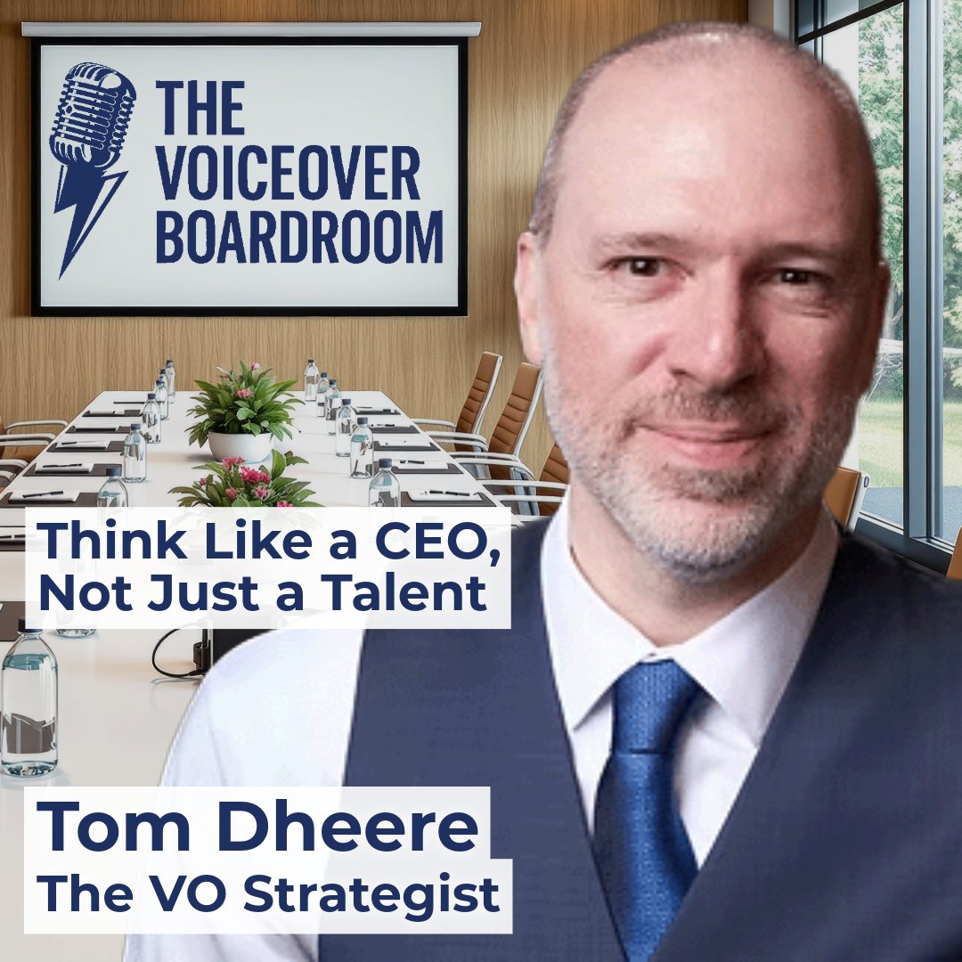 Stop the audition grind and start building a real VO business.

I'm speaking at The VO Boardroom (Sept 8-11), a FREE online event focused on the business strategies voice actors need.

voboardroom.com

#Voiceover #VO #VoiceActor #VOBusiness #VOTips #TheVOBoardroom
