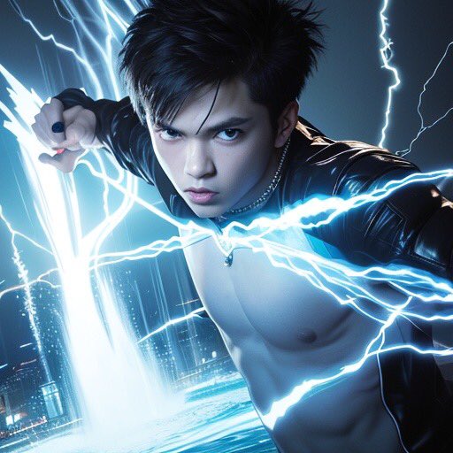 tokyosharakusai's tweet photo. #AI超能力少年倶楽部 No. 251
#電撃使い #electromaster
#エレクトロキネシス
2025/08/26の放電
#AKIRA っぽい #psychicboy
#レベル5 #とある #学園都市 ?
#AIart #AI画像生成 https://t.co/Q42s4PEmS2