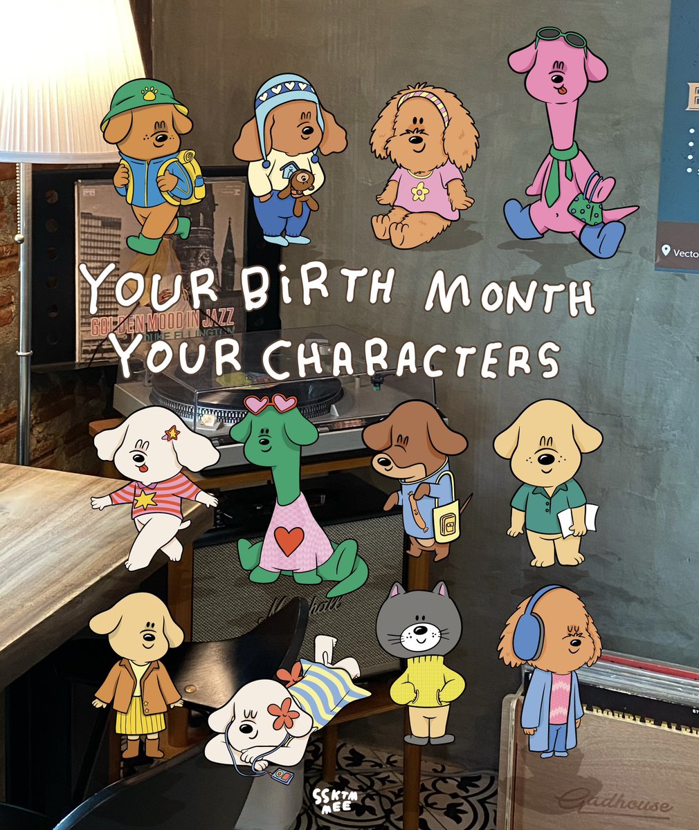 ssktmmee's tweet photo. 🗓️Your birth month your ssktmmee characters💖🌈🩵 https://t.co/d7ctPWtAqF